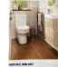 Pilton 410mm Wall Hung Unit and Basin with Close Coupled Toilet Gloss Anthracite